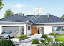 Reprezentacyjna parterówka z wygodnym układem i dużym garażem - przedstawiamy Dom w starkach (G2)