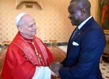 Papież przyjął na audiencji prezydenta Gabonu