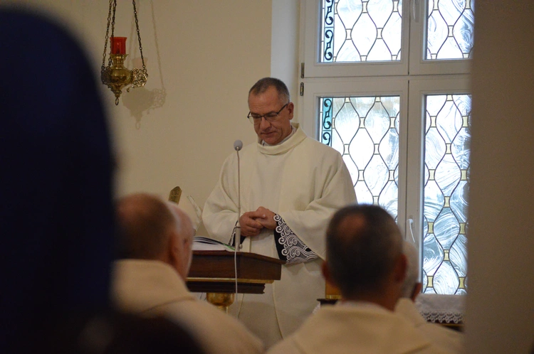 Poświęcenie odnowionego domu i kaplicy w Kokoszycach