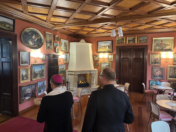 Poświęcenie odnowionego domu i kaplicy w Kokoszycach