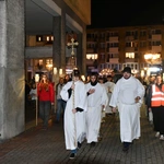 Korowód ze śiętymi na ulicach Świebodzina