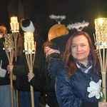 Korowód ze śiętymi na ulicach Świebodzina