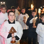 Korowód ze śiętymi na ulicach Świebodzina