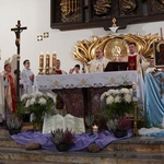 Uroczystość Wszystkich Świętych w kościele i na cmentarzu św. Wawrzyńca we Wrocławiu