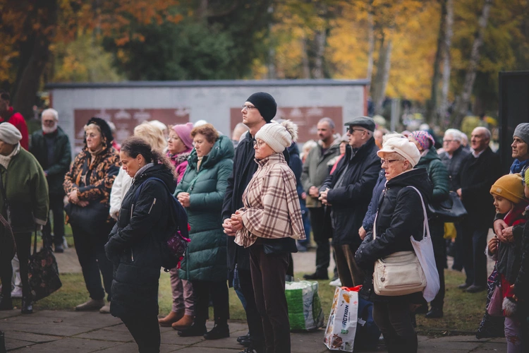 Modlitwa na cmentarzu Srebrzysko 2025