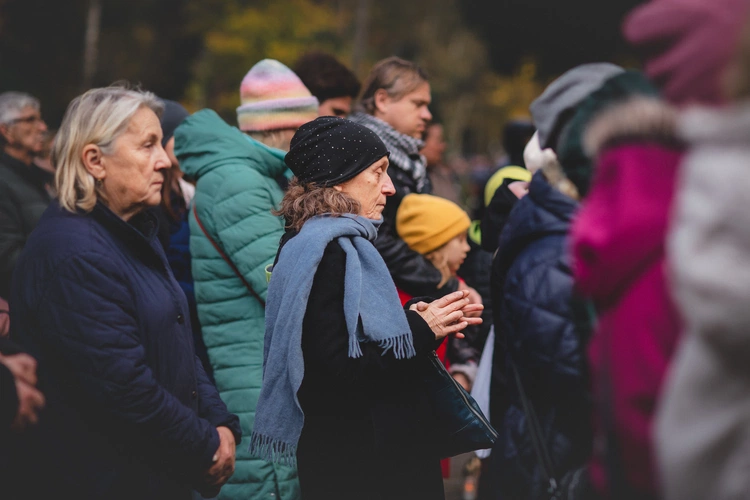 Modlitwa na cmentarzu Srebrzysko 2025