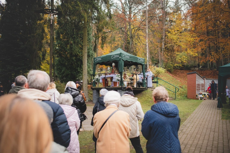 Modlitwa na cmentarzu Srebrzysko 2025