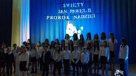 Wieczornica w szkole w Stołpiu