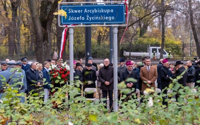 Skwer abp. Józefa Życińskiego w nowej odsłonie