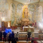 Nawiedzenie figury św. Michała Archanioła w Komorowie