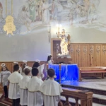 Nawiedzenie figury św. Michała Archanioła w Komorowie