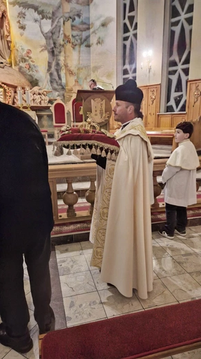 Nawiedzenie figury św. Michała Archanioła w Komorowie