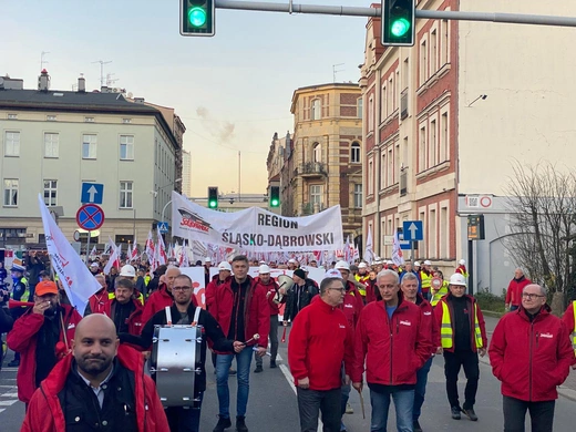 Marsz gwiaździsty w Katowicach