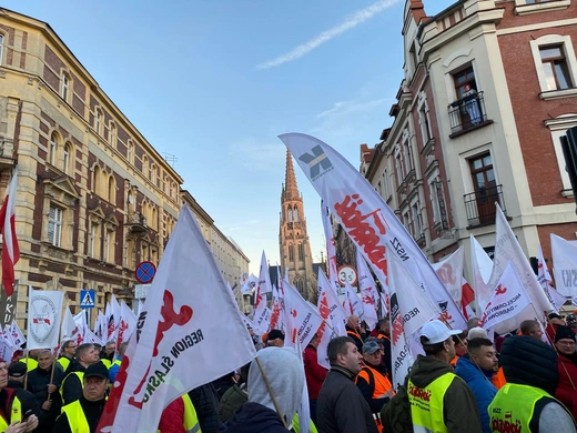 Marsz gwiaździsty w Katowicach