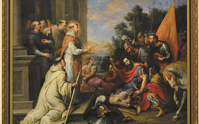 „Spotkanie papieża Leona Wielkiego z Attylą”. XVII-wieczne dzieło Guillama Forchondta