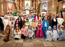 Nawet najmłodsi znają i lubią świętych z różnych wieków. 