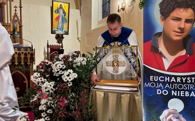 Relikwie trafiły m.in do parafii św. Jadwigi w Mokrzeszowie.