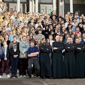 Po ostatnim weekendzie ewangelizacyjnym,  w którym wzięło udział prawie 300 osób.