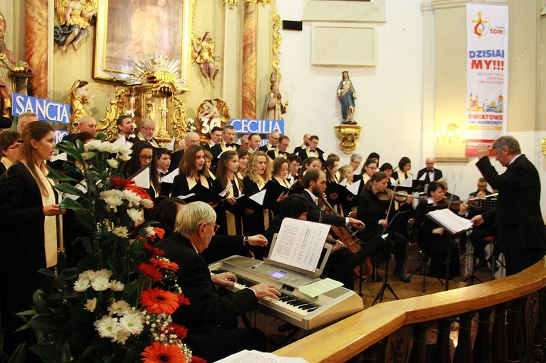 Koncert jubileuszowy chóru parafii św. Anny w Krzyżanowicach
