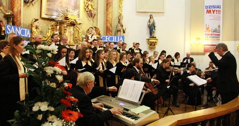 Koncert jubileuszowy chóru parafii św. Anny w Krzyżanowicach