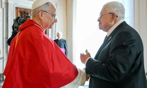 Papież spotkał się z prezydentem Palestyny