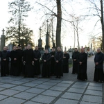 Modlitwa wspólnoty WSD w Radomiu za zmarłych duchownych 