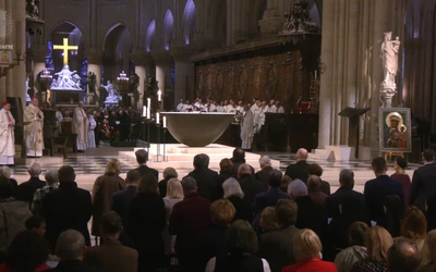 Msza Święta Polonii z okazji ponownego umieszczenia ikony Matki Bożej Częstochowskiej