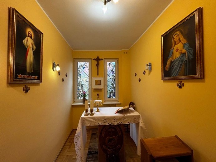 Poświęcenie nowego domu sióstr honoratek