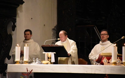 Msza św. w katedrze oliwskiej