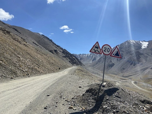 W górach Kirgistanu