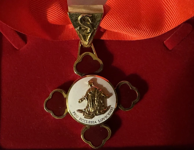 Zaszczytne odznaczenie