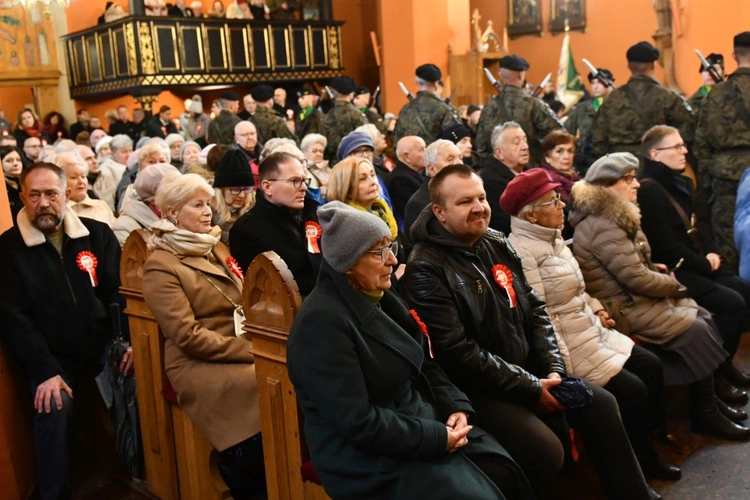 Msza św. za ojczyznę w zielonogórskiej konkatedrze