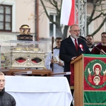 Obchody patronalne diecezji. Procesja z relikwiami św. Wiktorii 
