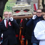 Obchody patronalne diecezji. Procesja z relikwiami św. Wiktorii 