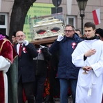 Obchody patronalne diecezji. Procesja z relikwiami św. Wiktorii 