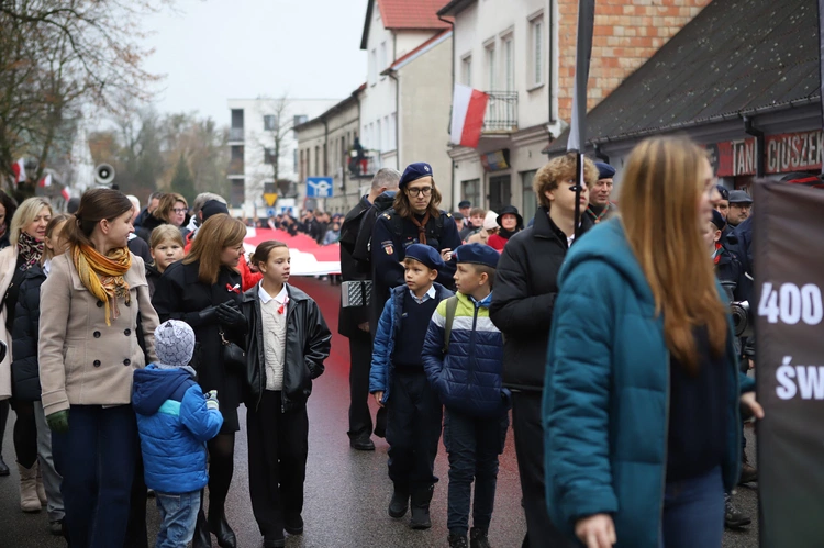 Obchody patronalne diecezji. Procesja z relikwiami św. Wiktorii 