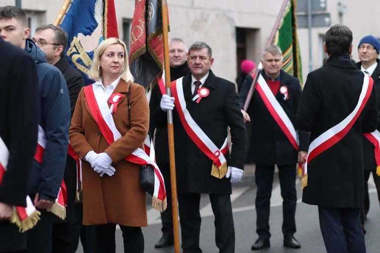 Obchody patronalne diecezji. Procesja z relikwiami św. Wiktorii 