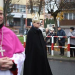 Obchody patronalne diecezji. Procesja z relikwiami św. Wiktorii 