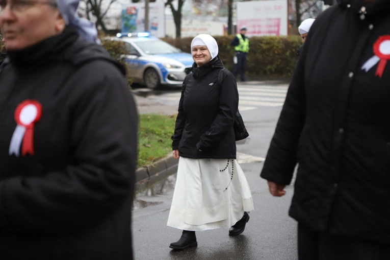 Obchody patronalne diecezji. Procesja z relikwiami św. Wiktorii 