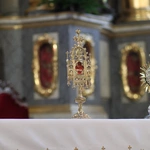 Obchody patronalne diecezji. Procesja z relikwiami św. Wiktorii 