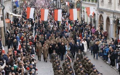 Kraków. Radosne święto niepodległości