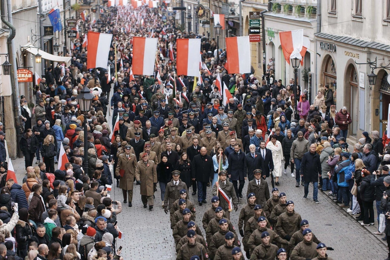 Kraków. Radosne święto niepodległości