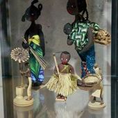 Lalki wykonane własnoręcznie.