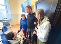 Dawid pracuje w DPS-ie od 18 lat i nie zamieniłby tej pracy na żadną inną.