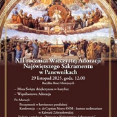 12. rocznica rozpoczęcia wieczystej adoracji Najświętszego Sakramentu w Panewnikach, 29 listopada