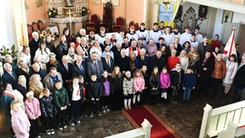 Biskup podziękował szkole z Trzebicza za świadectwo wiary