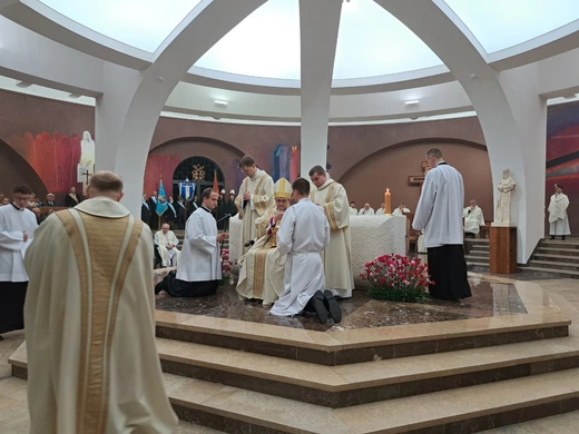 Katowice. Święcenia prezbiteratu Dominika Piórkowskiego 