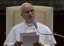 Papież podczas audiencji z filmowcami