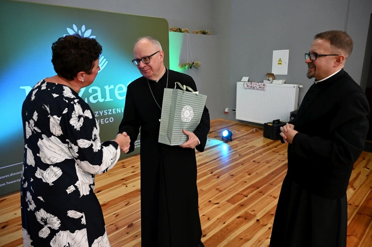 Wdzięczność ludziom za powstanie kaplicy w DTD Nazaret