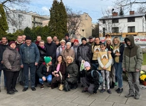 Pielgrzymka przed Światowym Dniem Ubogich